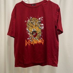 Def Leppard tee